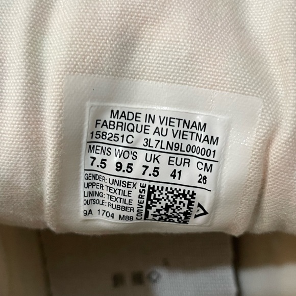 Mara Hoffman x Converse All-Star High 70s Full Radial Shoes - Picture 15 of 15